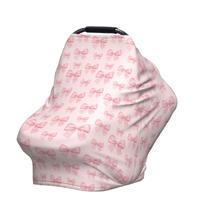 Capa de assento de carro Broiteid Pink Bow Baby Stuff para meninos e meninas Capa de assento de carro Broiteid Pink Bow Baby Stuff para meninos e meninas