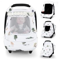 Capa de Assento de Carro de Inverno Pea Pod com Protetor Solar e Proteção Contra Vento Capa de Assento de Carro de Inverno Pea Pod com Protetor Solar e Proteção Contra Vento