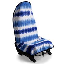 Capa de assento de carro DECKALY impermeável antiderrapante 75x142cm azul