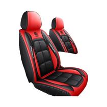 Capa De Assento De Carro Em Couro Para Todas as Estações, Universal, Totalmente Em Couro, Almofada