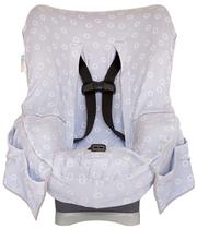 Capa de assento de carro infantil Niko Easy-Wash Grey Cotton Terry