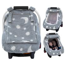Capa de Assento de Carro Kaseeous Fleece Plush - Brilha no Escuro Capa de Assento de Carro Kaseeous Fleece Plush - Brilha no Escuro