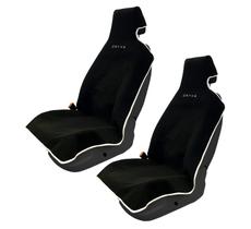Capa de assento de carro, pacote com 2 toalhas de microfibra DryvaSeat Premium Capa de assento de carro, pacote com 2 toalhas de microfibra DryvaSeat Premium