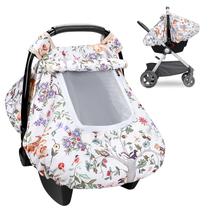 Capa de assento de carro para bebê CARUILI à prova de vento respirável Minky