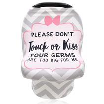 Capa de assento de carro para bebês SWESEN No Touching Nursing Canopy