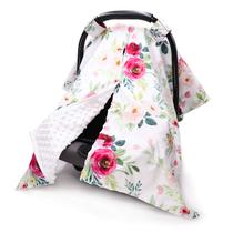 Capa de assento de carro TANOFAR Baby Peekaboo Opening Floral