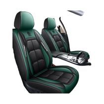 Capa de Assento de Carro Universal em Couro - Respirável e Resistente ao Desgaste