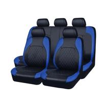 Capa De Assento De Carro Universal Impermeável De Couro PU Para Todas as Estações Para Sedan, SUV E