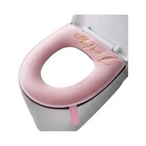 Capa De Assento De Vaso Sanitário Em Veludo Quente, Universal, Com Zíper, Tampa Flip, Impermeável, Capa De Assento De Vaso Sanitário Em Veludo Quente, Universal, Com Zíper, Tampa Flip, Impermeável,