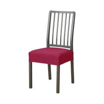 Capa De Assento Elástica Para Cadeira De Jantar, De Cor Sólida, Removível, Antipoeira, Para Hotel E