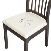 Capa de assento para cadeira de jantar FORCHEER PU Leather Waterproof Set 6