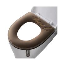 Capa De Assento Sanitário De Veludo Quente Universal Com Zíper, Tampa Articulada, Impermeável,