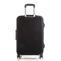 Capa de bagagem de viagem portátil Spandex Capa de mala capa de saco de bagagem se encaixa 20-32 polegadas bagagem presente perfeito - preto - 24 polegadas