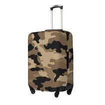 Capa de bagagem Vlolentlla Camouflage Brown para 18-21 polegadas Capa de bagagem Vlolentlla Camouflage Brown para 18-21 polegadas