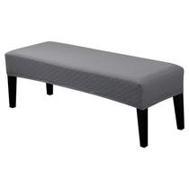 Capa de bancada de jantar SearChi Stretch Lavável Cinza Escuro Capa de bancada de jantar SearChi Stretch Lavável Cinza Escuro