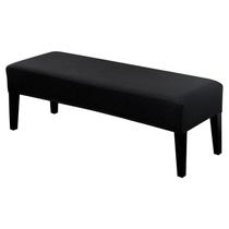 Capa de bancada de jantar SearChi Stretch Lavável Retangular Preta Capa de bancada de jantar SearChi Stretch Lavável Retangular Preta