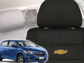 Capa De Banco Automotivo Logo Gm Onix 2012 A 2019