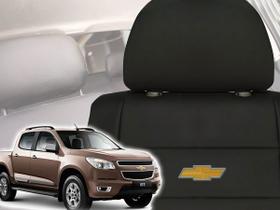 Capa De Banco Automotivo Logo Gm S10 1995 A 2019