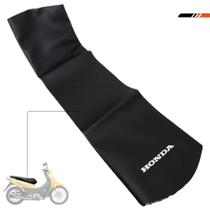 Capa de Banco Biz 125 2005 a 2008/ Biz 125+ 2005 a 2008 Preta Piracapas