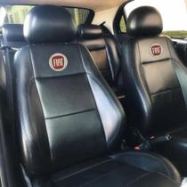 Capa de banco de carro 100% couro automotivo fiat grand siena 2015 a 2021 - kilnes