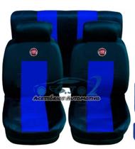 capa de banco em material sintético azul para SIENA 98A00