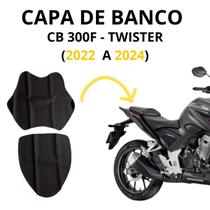 Capa de banco honda cb 300f - 2022 a 2024