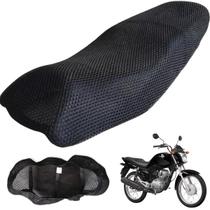Capa De Banco Moto Térmica Cg Fan Titan Factor Ybr Fazer 150