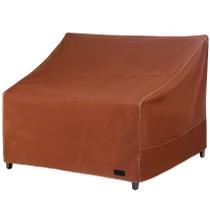 Capa de banco Patio Loveseat NettyPro Waterproof 600D Brown