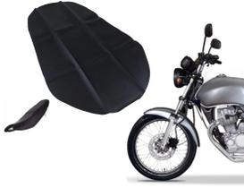 Capa De Banco Preta Honda Cg Titan Fan 125 De 2000 Ate 2008 Capa De Banco Preta Honda Cg Titan Fan 125 De 2000 Ate 2008