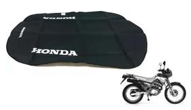 Capa De Banco Preta Honda Nx 200 De 1994 Ate 1998