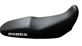 Capa de Banco Preta para Moto Bross 150 com Logo Honda - Spts