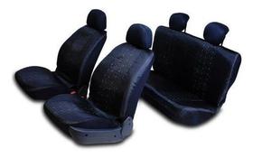 Capa De Banco Tecido Preto