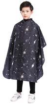 Capa de barbeiro PERFEHAIR Kids Haircut Black Space Print 73g