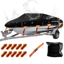 Capa de barco NEVERLAND Waterproof 5,2-5,8 m de comprimento e 260 cm de viga Capa de barco NEVERLAND Waterproof 5,2-5,8 m de comprimento e 260 cm de viga