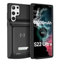 Capa de Bateria NEWDERY para Galaxy S22 Ultra - 10000mAh - Preta