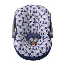 Capa de Bebê Conforto 100% Algodão Triangulo Marinho Capa de Bebê Conforto 100% Algodão Triangulo Marinho