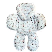 Capa de Bebê Conforto Anatomica Acolchoada Ajustável 100% Algodão Cheirinho de Neném - Varias Cores