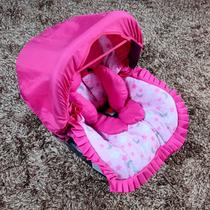 Capa de Bebê Conforto + Apoio Anatômico + Jogo Protetor de Cinto + Capota Solar - Mãe e Filho Enxovais