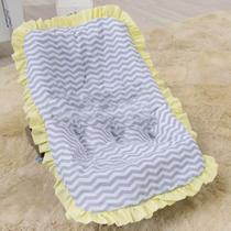 Capa de Bebê Conforto Encanto Amarelo