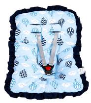 Capa de Bebê Conforto MT - Balão Azul Capa de Bebê Conforto MT - Balão Azul