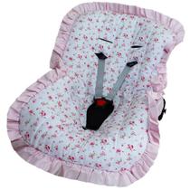 Capa De Bebê Conforto Nanna Baby - Florzinha Pink