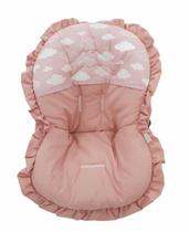 Capa de Bebe conforto Nuvens Rose - Doce Mania