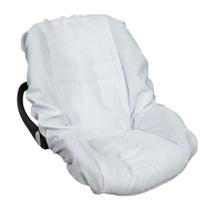 Capa de Bebê Conforto TR - Piquet Branco Capa de Bebê Conforto TR - Piquet Branco