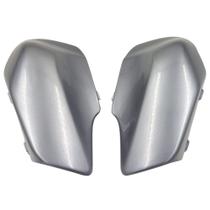 Capa De Bengala Garfo PRATA METÁLICO Honda Biz100 02-04 Par