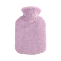 Capa De Bolsa De Água Quente De Pelúcia De 2L Removível Protetora Para O Inverno Preservação De