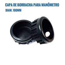 Capa De Borracha Para Manômetros/vacuômetros 100mm