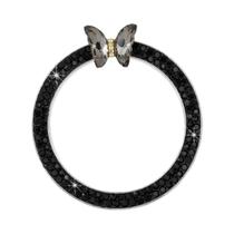 Capa De Botão De Partida De Carro Com Borboleta De Strass Decoração De Interruptor De Partida E
