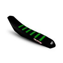 Capa de Branco GUTS Kawasaki - Lado e Centro Preto com o Friso Verde Capa de Branco GUTS Kawasaki - Lado e Centro Preto com o Friso Verde