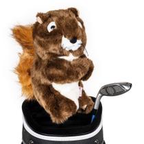 Capa de cabeça para motorista de golfe Daphne's Headcovers Squirrel Premium
