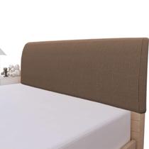 Capa de cabeceira de cama Easy-Going Queen 150-170 cm marrom